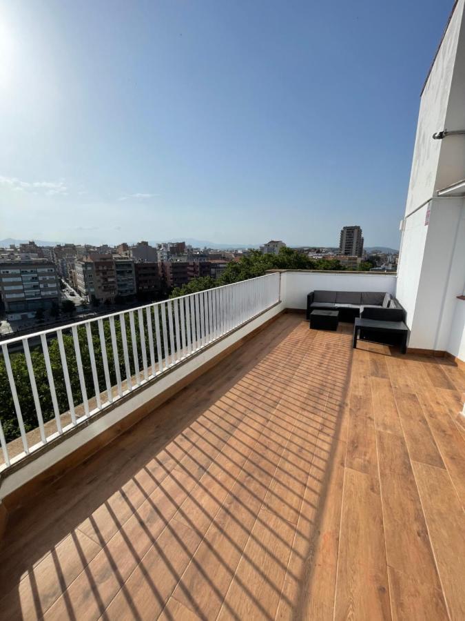 Stunning Penthouse Apartment Gérone Extérieur photo